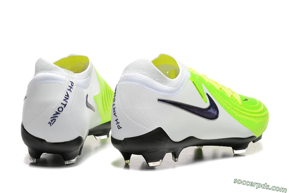 Nike Phantom Luna Elite FG Low-Tops Football Boots - Yellow/White/Black 9