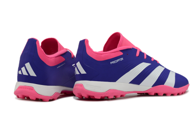 Adidas Predator 24 Elite TF Low-Tops Football Shoes - Blue/White/Pink