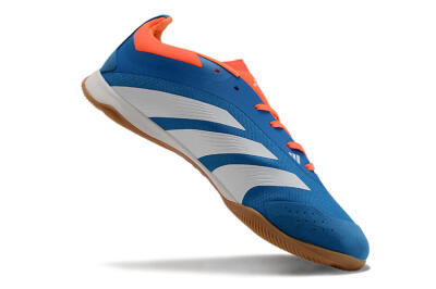 Adidas Predator 24 Elite IC Low-Tops Football Shoes - Blue/White/Red