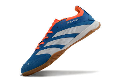 Adidas Predator 24 Elite IC Low-Tops Football Shoes - Blue/White/Red