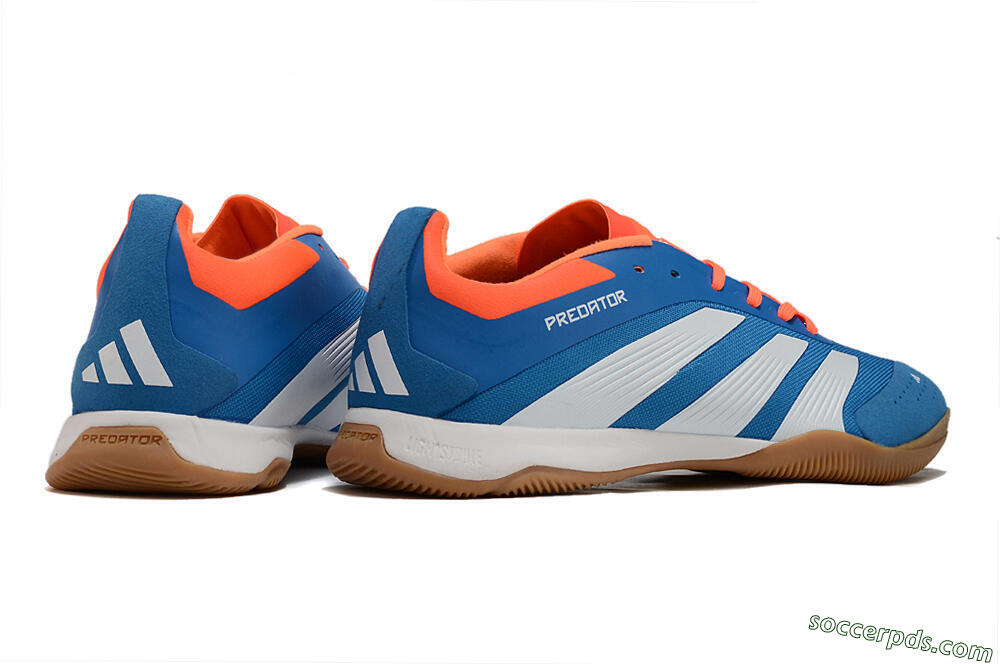 Adidas Predator 24 Elite IC Low-Tops Football Shoes - Blue/White/Red 6