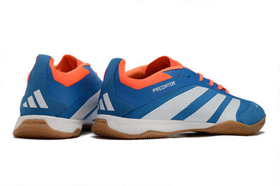 Adidas Predator 24 Elite IC Low-Tops Football Shoes - Blue/White/Red