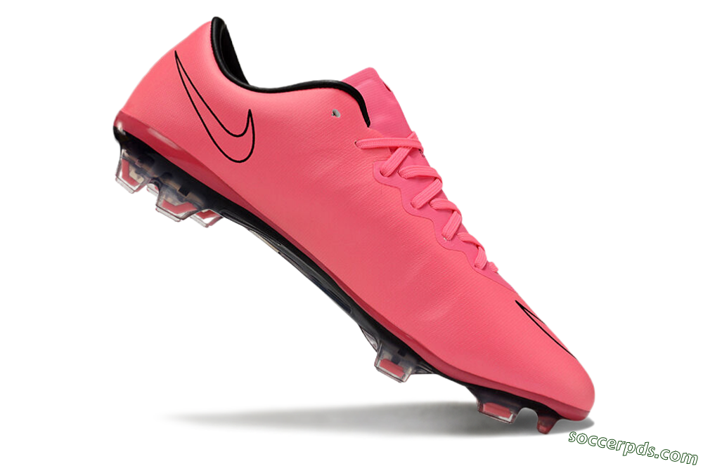 Nike Mercurial Vapor 10 FG Low-Tops Football Boots - Pink/Black 4