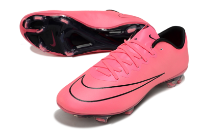 Nike Mercurial Vapor 10 FG Low-Tops Football Boots - Pink/Black