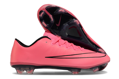 Nike Mercurial Vapor 10 FG Low-Tops Football Boots - Pink/Black
