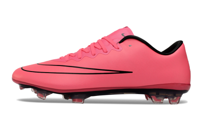 Nike Mercurial Vapor 10 FG Low-Tops Football Boots - Pink/Black