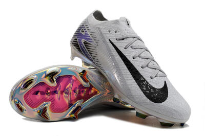 Nike Air Zoom Mercurial Vapor 16 Elite FG Low-Tops Football Boots - Grey/Black/Blue