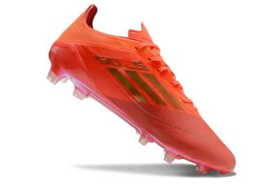 Adidas F50 Elite FG Low-Tops Football Boots - Red/Gold