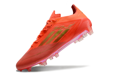 Adidas F50 Elite FG Low-Tops Football Boots - Red/Gold