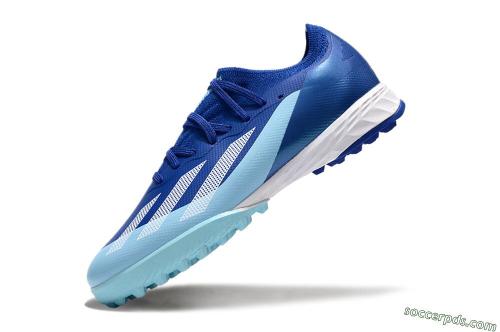 Adidas X Speedportal.1 TF Low-Tops Football Shoes - Blue/White/Jade 5
