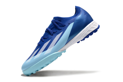 Adidas X Speedportal.1 TF Low-Tops Football Shoes - Blue/White/Jade