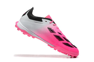Adidas Predator 24 Elite TF Low-Tops Football Shoes - Pink/Black/White