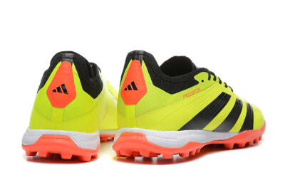 Adidas Predator 24 Elite TF Low-Tops Football Shoes - Yellow/Black/Red