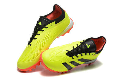 Adidas Predator 24 Elite TF Low-Tops Football Shoes - Yellow/Black/Red