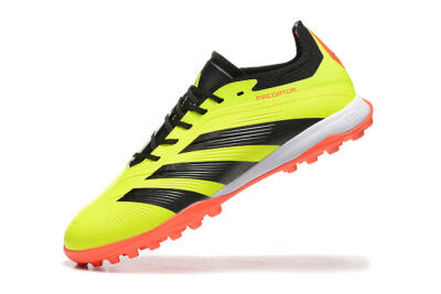 Adidas Predator 24 Elite TF Low-Tops Football Shoes - Yellow/Black/Red