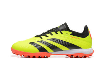 Adidas Predator 24 Elite TF Low-Tops Football Shoes - Yellow/Black/Red