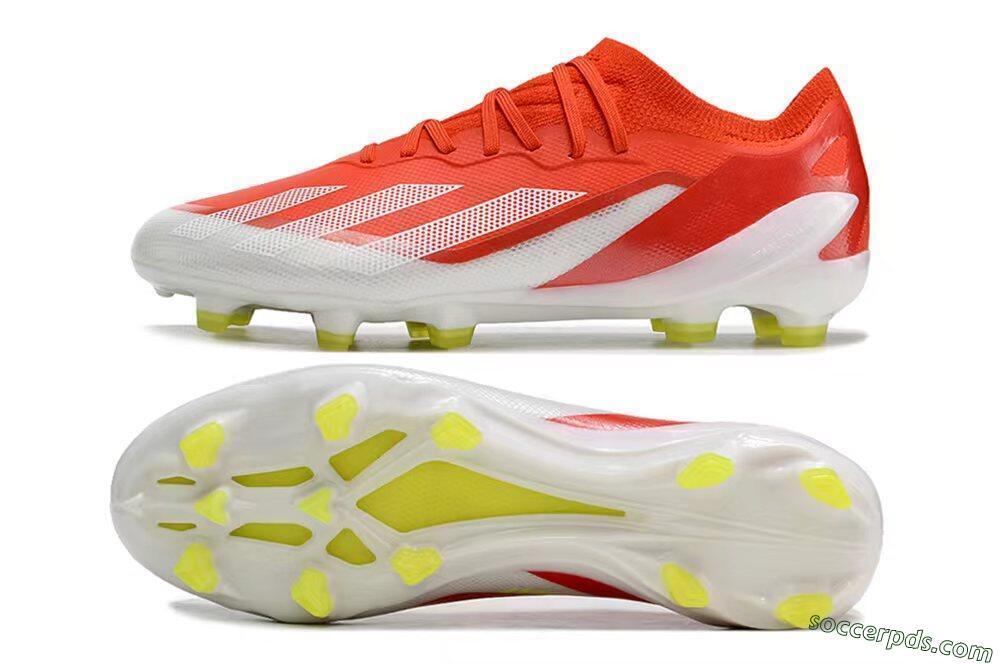 Adidas X Speedportal.1 FG Low-Tops Football Boots - Red/White/Yellow 0