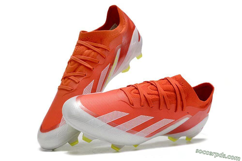 Adidas X Speedportal.1 FG Low-Tops Football Boots - Red/White/Yellow 3