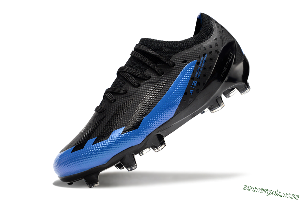 Adidas X Speedportal.1 FG Low-Tops Football Boots - Black/Blue 5