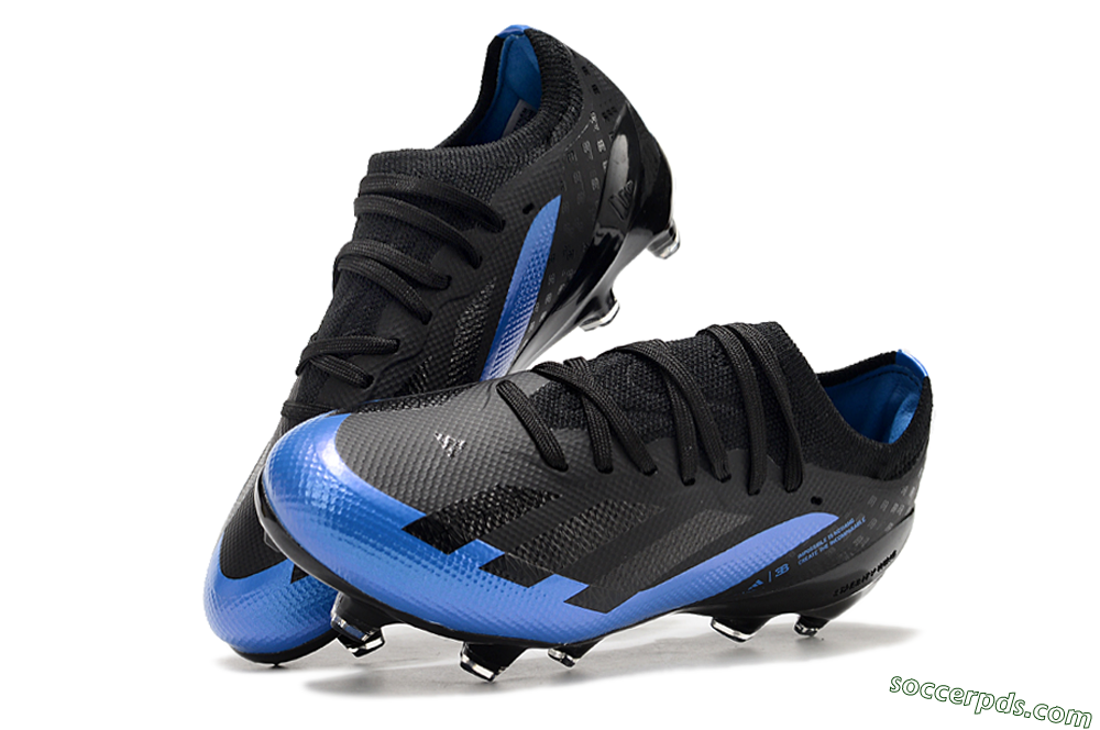 Adidas X Speedportal.1 FG Low-Tops Football Boots - Black/Blue 3