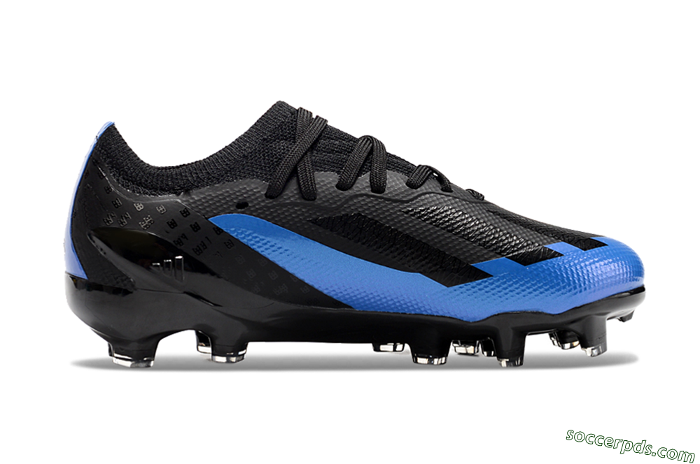 Adidas X Speedportal.1 FG Low-Tops Football Boots - Black/Blue 6