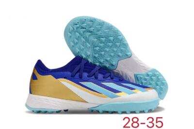 Adidas X Speedportal.1 TF Low-Tops Football Shoes - Blue/Gold/White