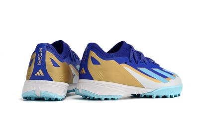 Adidas X Speedportal.1 TF Low-Tops Football Shoes - Blue/Gold/White