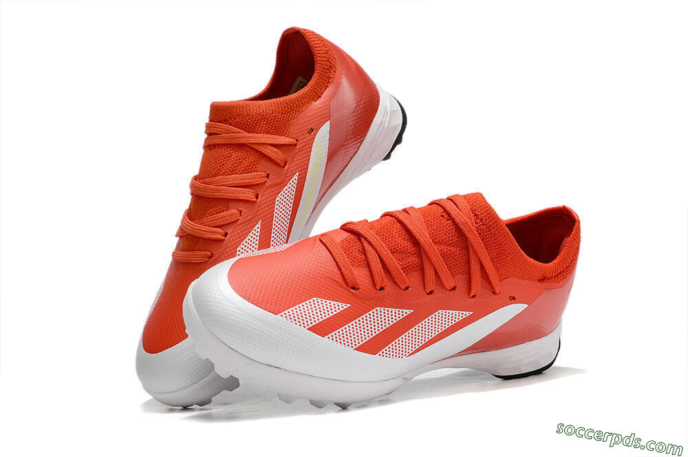 Adidas X Speedportal.1 TF Low-Tops Football Shoes - Red/White/Black 3