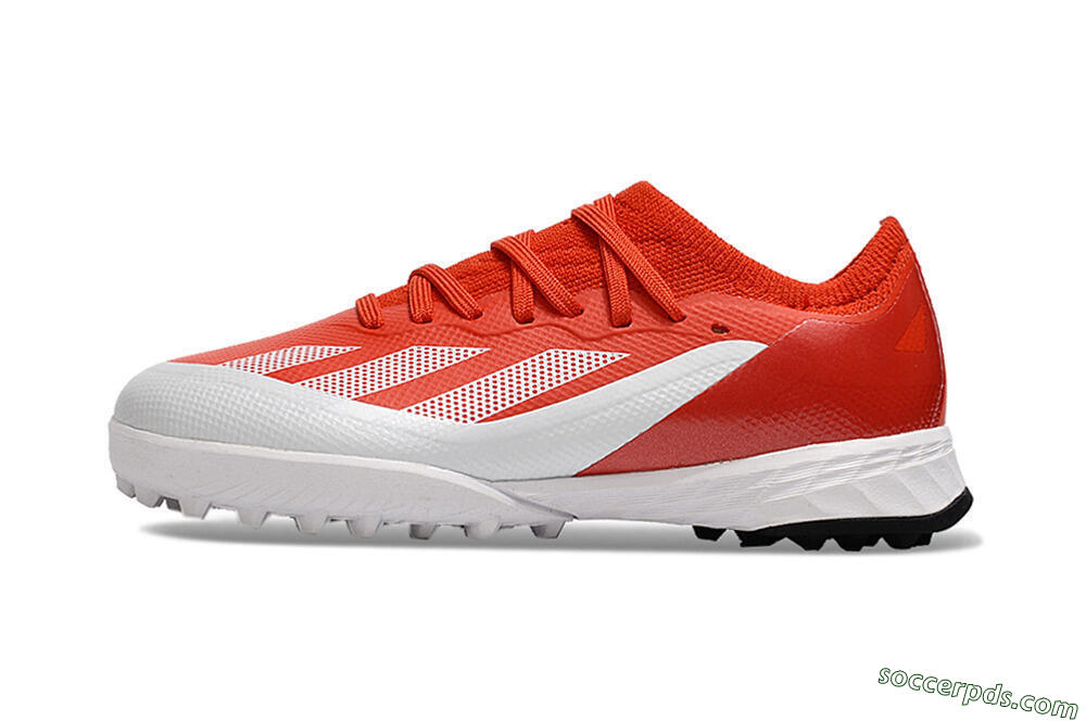 Adidas X Speedportal.1 TF Low-Tops Football Shoes - Red/White/Black 2