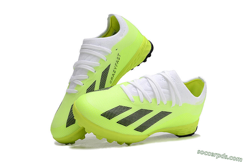 Adidas X Speedportal .1 TF Low-Tops Football Shoes - Yellow/Black/White 3