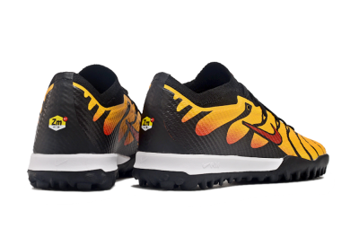 Nike Air Zoom Mercurial Vapor 15 Elite TF Low-Tops Football Shoes - Black/Yellow/Red