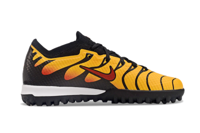 Nike Air Zoom Mercurial Vapor 15 Elite TF Low-Tops Football Shoes - Black/Yellow/Red
