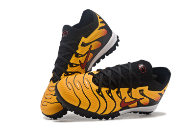 Nike Air Zoom Mercurial Vapor 15 Elite TF Low-Tops Football Shoes - Black/Yellow/Red