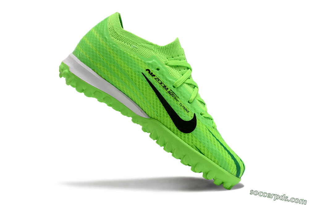 Nike Air Zoom Mercurial Vapor 15 Elite TF Low-Tops Football Shoes - Yellow/Black/White 4