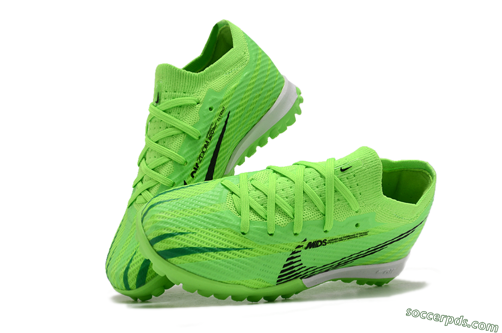Nike Air Zoom Mercurial Vapor 15 Elite TF Low-Tops Football Shoes - Yellow/Black/White 3