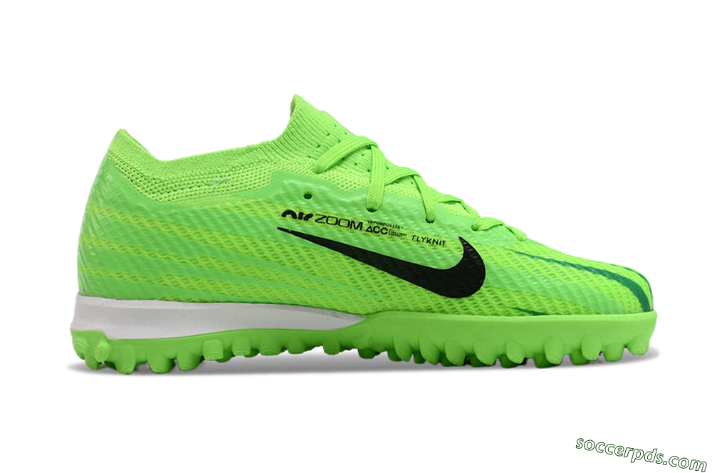 Nike Air Zoom Mercurial Vapor 15 Elite TF Low-Tops Football Shoes - Yellow/Black/White 6