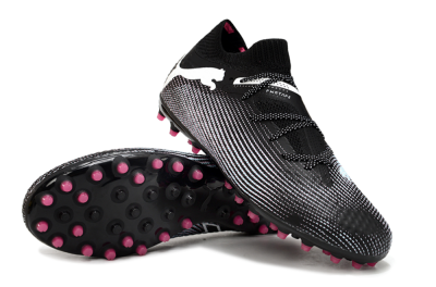 Puma Future Ultimate MG Low-Tops Football Boots - Black/White/Pink