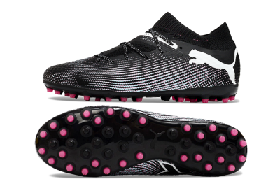 Puma Future Ultimate MG Low-Tops Football Boots - Black/White/Pink