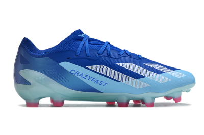 Adidas X Speedportal.1 FG Low-Tops Football Boots - Blue/White/Pink