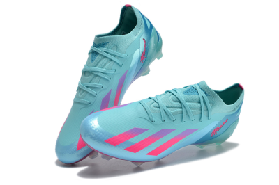 Adidas X Speedportal.1 FG Low-Tops Football Boots - Jade/Pink/Purple
