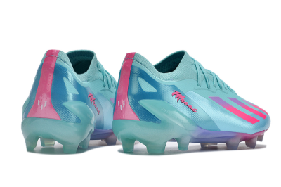 Adidas X Speedportal.1 FG Low-Tops Football Boots - Jade/Pink/Purple