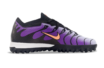 Nike Air Zoom Mercurial Vapor 15 Elite TF Low-Tops Football Shoes - Purple/Black/Orange