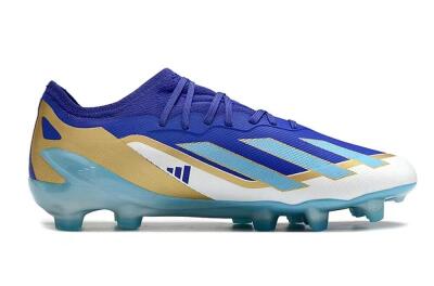 Adidas X Speedportal.1 FG Low-Tops Football Boots - Blue/Gold/White