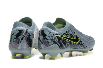Nike Phantom Luna Elite FG Low-Tops Football Boots - Grey/Yellow/Black