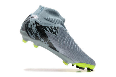Nike Phantom Luna Elite FG High-Tops Football Boots - Grey/Yellow/Black