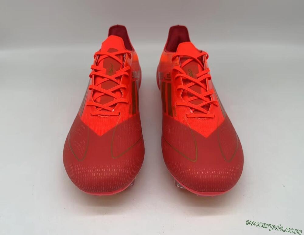 Adidas F50 Elite FG Low-Tops Football Boots - Red/Gold