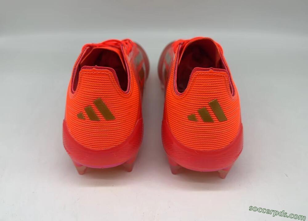 Adidas F50 Elite FG Low-Tops Football Boots - Red/Gold