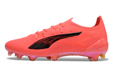 Puma Ultra Ultimate FG Low-Tops Football Boots - Pink/Black/Gold