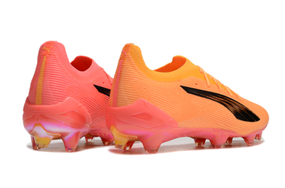 Puma Ultra Ultimate FG Low-Tops Football Boots - Pink/Black/Gold