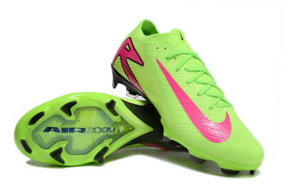 Nike Air Zoom Mercurial Vapor 16 Elite FG Low-Tops Football Boots - Jade/Pink/Black